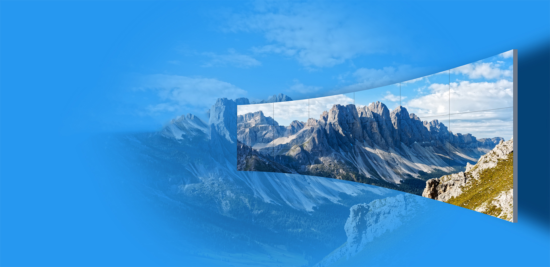 SUPER NARROW BEZEL LCD VIDEO WALL H55PJTF-LB